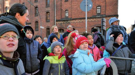Die Speicherstadt bietet für Kinder viele interessante Ecken FOTO: ELKE SCHNEIDER