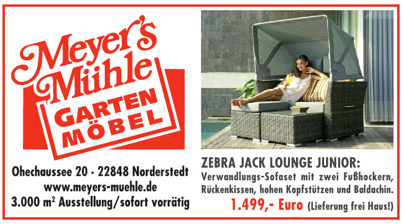 Meyer´s Mühle Garten Möbel
