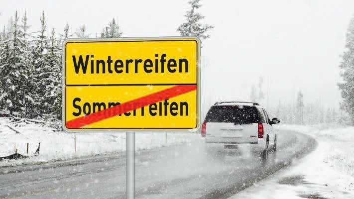 Ab Oktober sollte man Winterreifen aufziehen. Bei Glätte, Schnee und Schneematsch sind sie Pflicht Foto: Pixabay Ab Oktober sollte man Winterreifen aufziehen. Bei Glätte, Schnee und Schneematsch sind sie Pflicht Foto: Pixabay