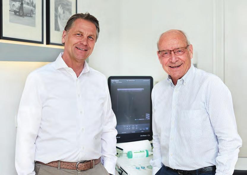 Seit Januar 2020 komplementiert Dr. Ulf Bauer die Hanse Chirurgie Eppendorf. Dr. Janot Marleschki und Dr. Ulf Bauer. Fotos: Annegret Hultsch Seit Januar 2020 komplementiert Dr. Ulf Bauer die Hanse Chirurgie Eppendorf. Dr. Janot Marleschki und Dr. Ulf Bauer. Fotos: Annegret Hultsch