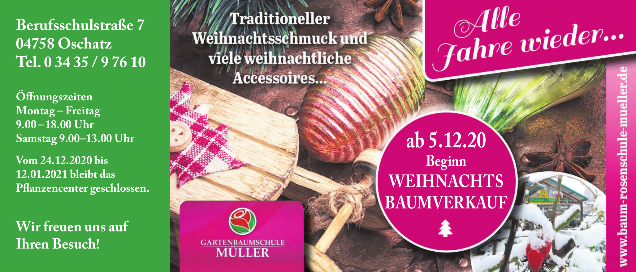 Weihnachtsdeko für gemütliche Festtage - Leipzig & Region - Leipziger