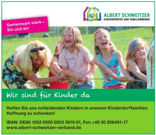 Albert Schweitzer - Kinderdörfer und Familienwerke