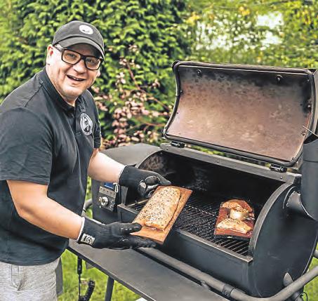 Der Pelletgrill Sheriff von Moesta BBQ braucht Holz. FOTO: MOESTA BBQ Der Pelletgrill Sheriff von Moesta BBQ braucht Holz. FOTO: MOESTA BBQ