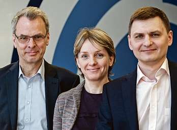 Das Ärzte-Team in Harburg: Dr. med. Jürgen Heide, Dr. med. Brigita Paskeviciute, Konstantin Wischnjakow (v.l.) Solcher Das Ärzte-Team in Harburg: Dr. med. Jürgen Heide, Dr. med. Brigita Paskeviciute, Konstantin Wischnjakow (v.l.) Solcher