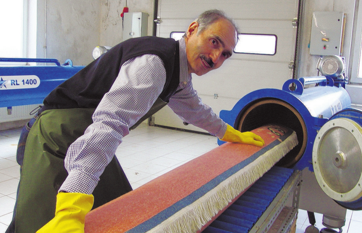 Hamid Kalantari ist Experte im Teppichreinigen Foto: pr Hamid Kalantari ist Experte im Teppichreinigen Foto: pr