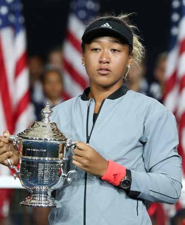 US Open Siegerin 2018: Naomi Osaka. Foto: Jürgen Hasenkopf US Open Siegerin 2018: Naomi Osaka. Foto: Jürgen Hasenkopf