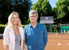 Im Club-an-der-Alster-Vorstand aktiv: Brigitta Karl und Jan-Christian Engelke Foto: Hernandez Im Club-an-der-Alster-Vorstand aktiv: Brigitta Karl und Jan-Christian Engelke Foto: Hernandez