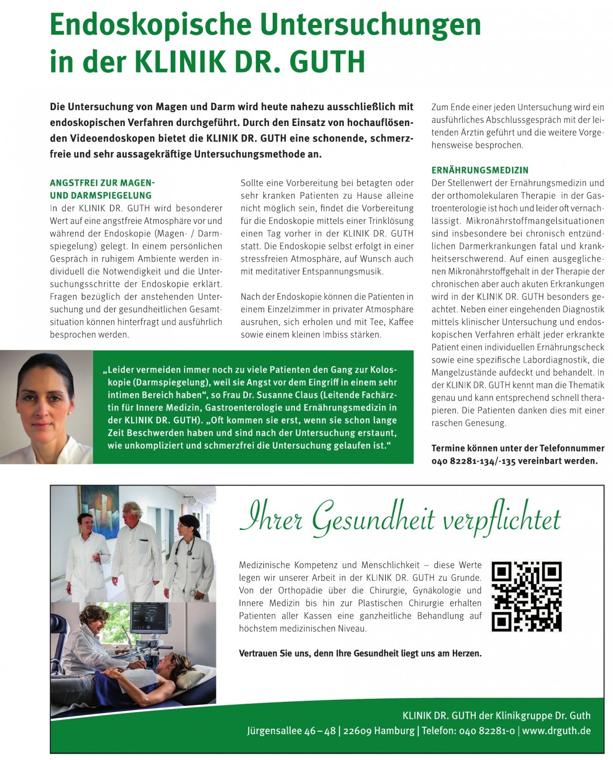 Klinik Dr. Guth der Klinikgruppe Dr. Guth