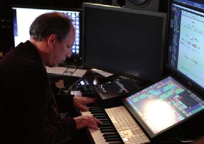 Hans Zimmer bei der Arbeit im Studio FOTO: 2017 EPICLEFF MEDIA/NFP MARKETING & DISTRIBUTION