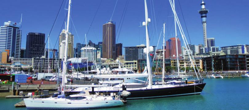 Schon bald am Auckland Harbour sein