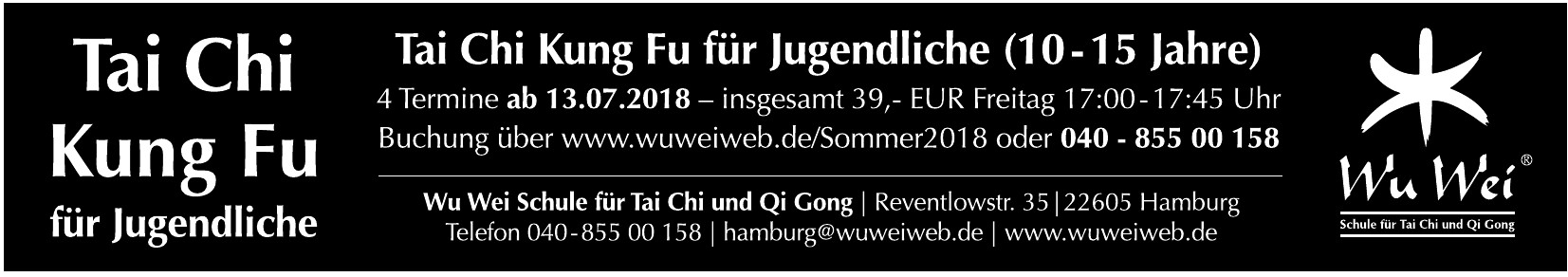 Wu Wei Schule für Tai Chi und Qi Gong