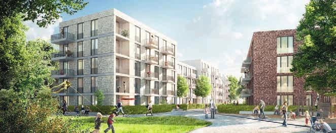 So sollen die SAGA-Häuser aussehen Foto: KBNK Architekten So sollen die SAGA-Häuser aussehen Foto: KBNK Architekten