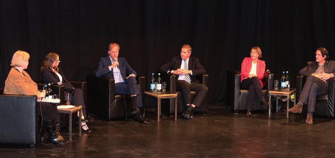 Eine Podiumsdiskussion widmete sich dem Krankheitsbild