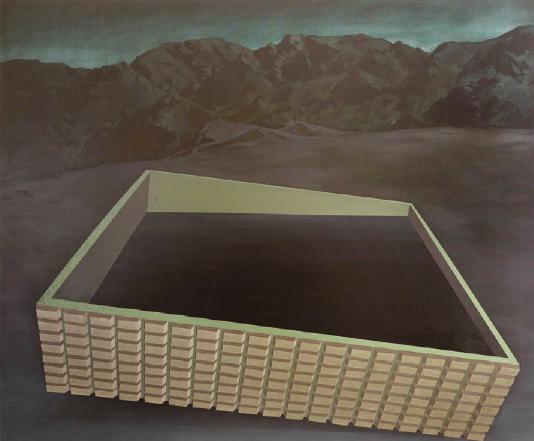 Yooree Yang, „Metaphysical landscape, golden mean 2“