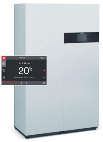 Im Inneren des Brennstoffzellen-Heizgerätes Vitovalor PT2 von Viessmann befinden sich ein Gasbrennwertgerät zur Spitzenlastabdeckung, ein Brennstoffzellenmodul sowie ein Warmwasserspeicher aus Edelstahl Foto: Viessmann Im Inneren des Brennstoffzellen-Heizgerätes Vitovalor PT2 von Viessmann befinden sich ein Gasbrennwertgerät zur Spitzenlastabdeckung, ein Brennstoffzellenmodul sowie ein Warmwasserspeicher aus Edelstahl Foto: Viessmann