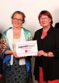 Jugend-forscht-Betreuerinnen Andrea Ruhm und Christiane Broschk