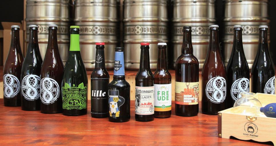 Craft-Biere aus kleinen Brauereien werden immer beliebter