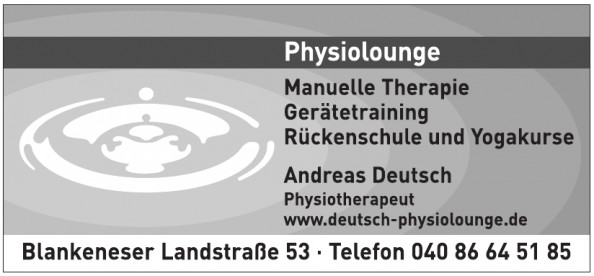 Andreas Deutsch - Physiolounge