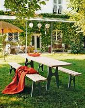 Gartenidylle mit Massivholz Foto HDH Gartenidylle mit Massivholz Foto HDH