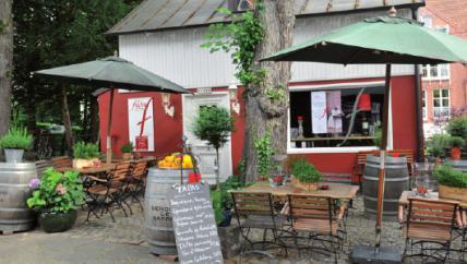 Das Filón liegt idyllisch im Herzen von Blankenese