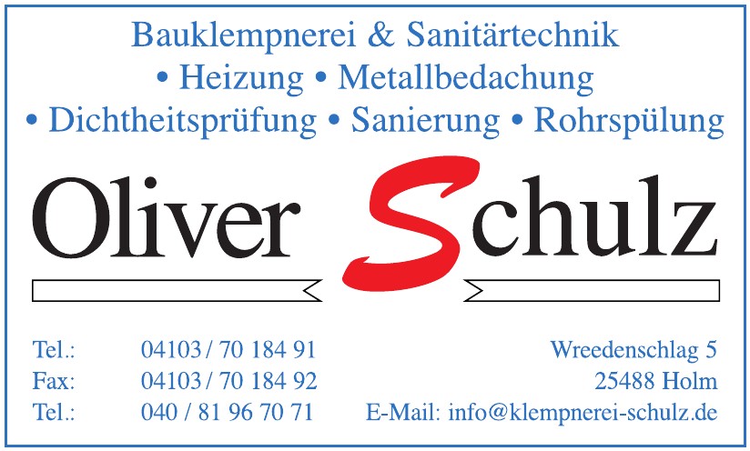 Bauklempnerei Oliver Schulz
