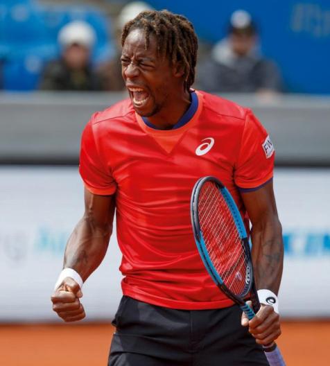 Gael Monfils, erst Probleme mit der Lufthansa und dann mit dem Gegner. (Foto: Jürgen Hasenkopf) Gael Monfils, erst Probleme mit der Lufthansa und dann mit dem Gegner. (Foto: Jürgen Hasenkopf)