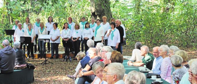Ganz Schwarzenbek singt, so ist jedenfalls der Plan der Stadt. Im Spätsommer sollen sich im Park des Amtsrichterhauses möglichst viele Chöre einfinden. Foto: Privat Ganz Schwarzenbek singt, so ist jedenfalls der Plan der Stadt. Im Spätsommer sollen sich im Park des Amtsrichterhauses möglichst viele Chöre einfinden. Foto: Privat