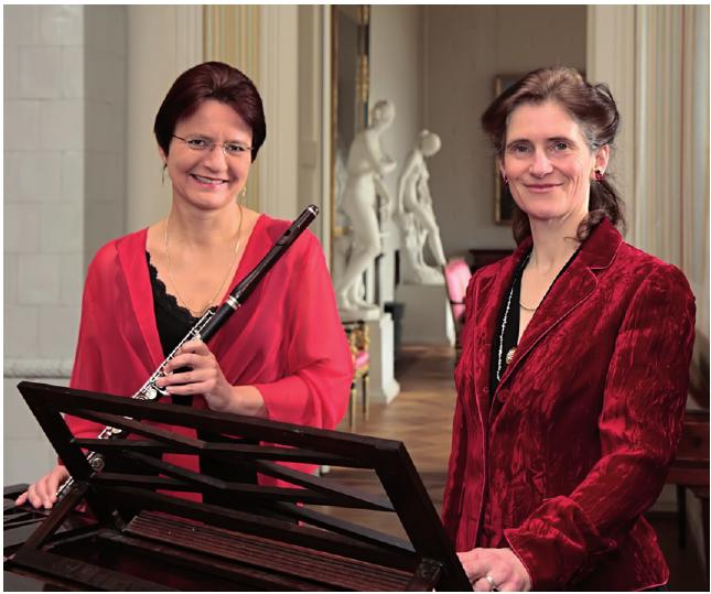Imme-Jeanne Klett und Anke Dennert FOTO: ANDREAS HÜBNER