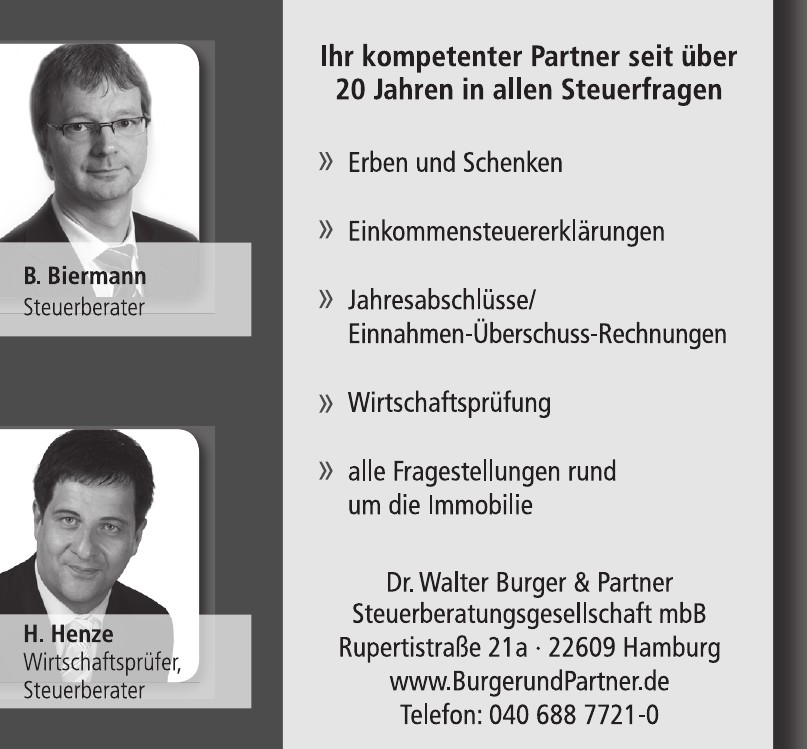 Dr. Walter Burger & Partner - Steuerberatungsgesellschaft mbB