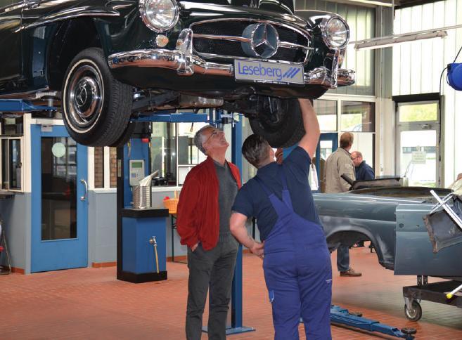 Oldtimer-Freunde können sich umfassend beraten lassen