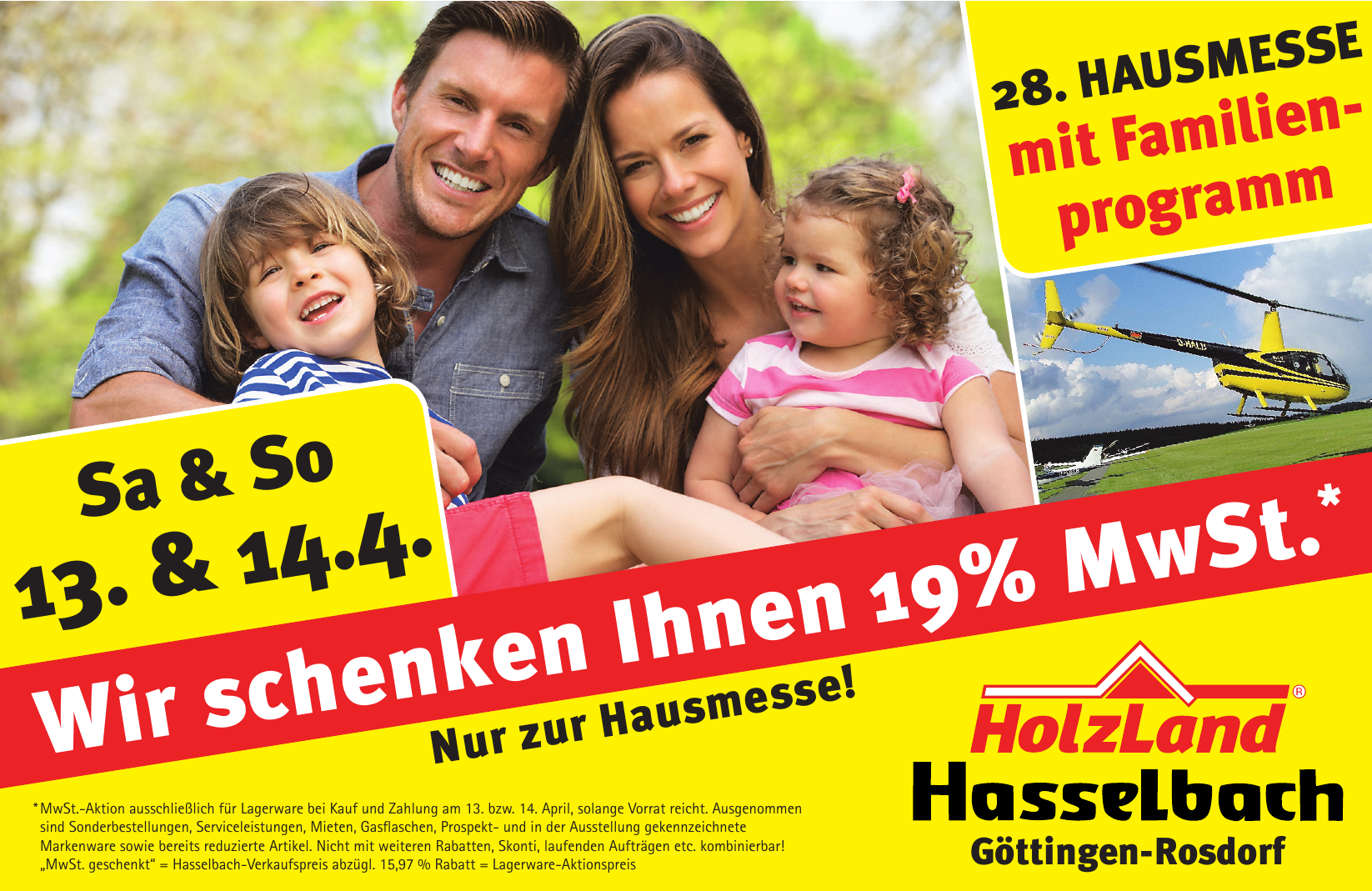 Mehr als 30 Aussteller und ein buntes Programm für die ganze Familie