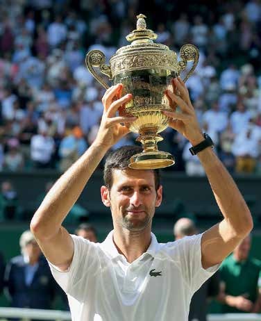 Starkes Comeback von Novak Djokovic. Mit altem Team um Trainer Marian Vayda zurück zur alten Stärke. Sieg im Finale mit 6:2, 6:2, 7:6 gegen Kevin Anderson. Foto: Jürgen Hasenkopf Starkes Comeback von Novak Djokovic. Mit altem Team um Trainer Marian Vayda zurück zur alten Stärke. Sieg im Finale mit 6:2, 6:2, 7:6 gegen Kevin Anderson. Foto: Jürgen Hasenkopf