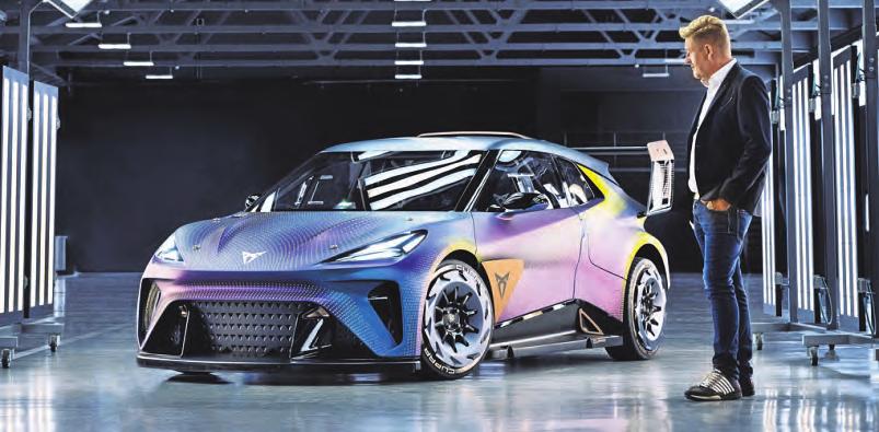 Elektrisch durch die City: So rassig sieht bei Cupra der zweitürige Stadtwagen Urban Rebel aus. Serienstart für den Kleinwagen ist für 2025 geplant. Elektrisch durch die City: So rassig sieht bei Cupra der zweitürige Stadtwagen Urban Rebel aus. Serienstart für den Kleinwagen ist für 2025 geplant.
