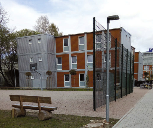 Die Unterkunft in der Notkestraße