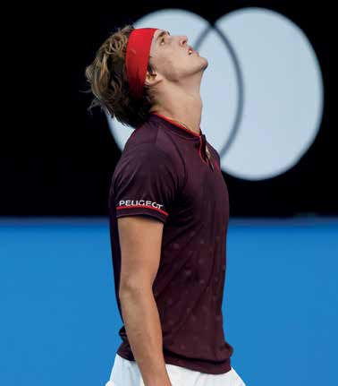 Wieder mal nicht gut gelaufen bei einem Grand Slam für Alexander Zverev. Die Eingebung von ganz oben fehlte im Match gegen Hyeon Chung. (Foto: Jürgen Hasenkopf) Wieder mal nicht gut gelaufen bei einem Grand Slam für Alexander Zverev. Die Eingebung von ganz oben fehlte im Match gegen Hyeon Chung. (Foto: Jürgen Hasenkopf)