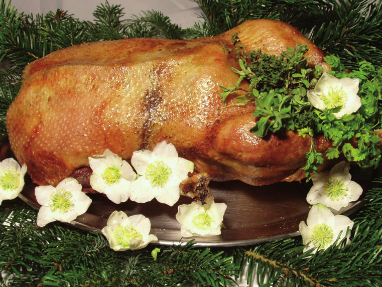 Leckerer Gänsebraten im Witthüs