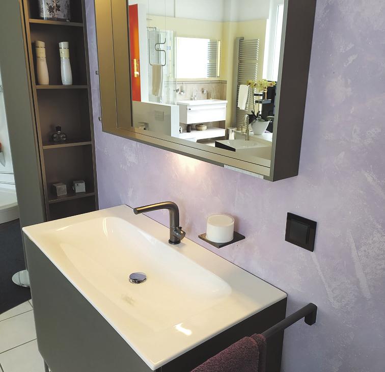 Die Farben der Armaturen im Bad werden gedeckter und das typische Chrom verschwindet Fotos: Tina Jordan   Die Farben der Armaturen im Bad werden gedeckter und das typische Chrom verschwindet Fotos: Tina Jordan