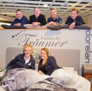 Experten für einen gesunden Schlaf: Das Team vom Bettenland Halstenbek