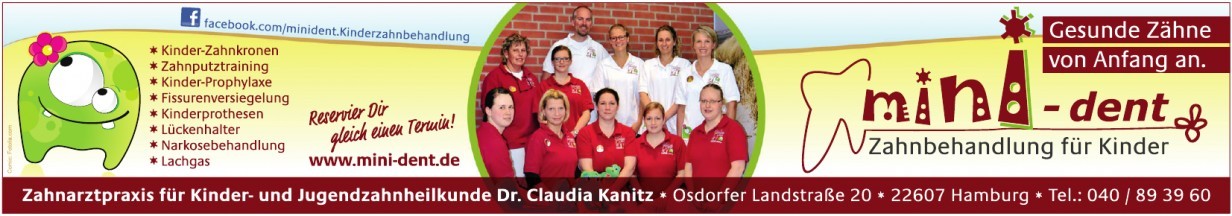 Zahnarztpraxis für Kinder- und Jugendzahnheilkunde Dr. Claudia Kanitz