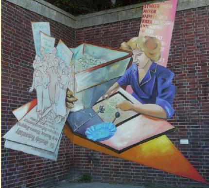 „Streik der Kaffeeverleserinnen”, H. Schuter