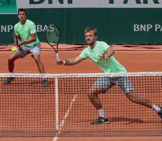 Die Hamburger können sich auf Kevin Krawietz und Andy Mies, frischgebackene French Open Sieger im Doppel, freuen. Foto: Jürgen Hasenkopf Die Hamburger können sich auf Kevin Krawietz und Andy Mies, frischgebackene French Open Sieger im Doppel, freuen. Foto: Jürgen Hasenkopf