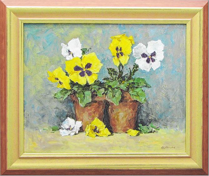 Locker-bunter Pinselstrich – eins von Gerhard Arnolds wunderbaren Gemälden in Öl Locker-bunter Pinselstrich – eins von Gerhard Arnolds wunderbaren Gemälden in Öl