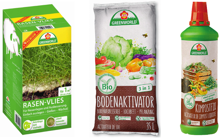 Wachstumsmarkt natürliche Rasenpflege - Erden & Dünger Neuheiten - Taspo
