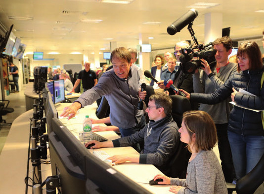 DESY-Kontrollraum FOTO: EUROPEAN XFEL