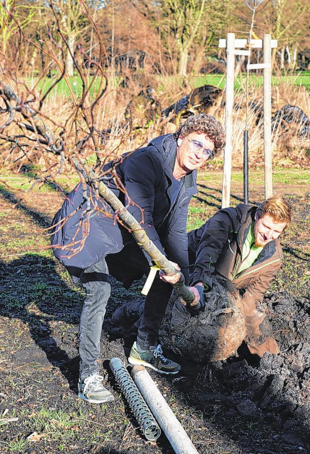 Bei Kaiserwetter pflanzte Comedy-König Atze Schröder 2020 einen Baum im Fame Forest Foto: CityNewsTV Bei Kaiserwetter pflanzte Comedy-König Atze Schröder 2020 einen Baum im Fame Forest Foto: CityNewsTV