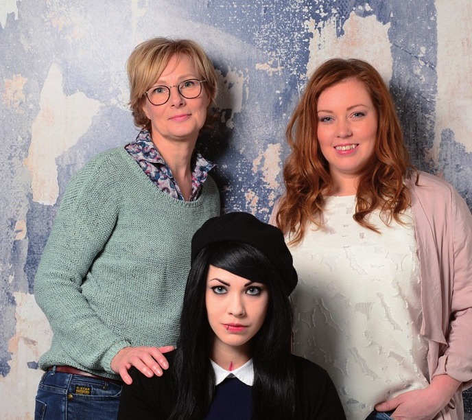 Bettina Rittermann, Berit Pickenpack und Sabrina Wilms