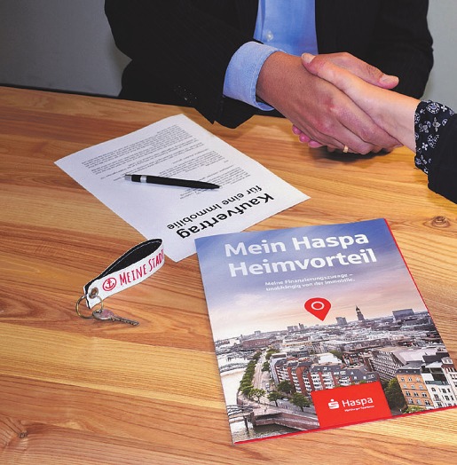 Der „Heimvorteil“ der Hamburger Sparkasse ist eine objektunabhängige Finanzierungszusage Foto: Haspa Der „Heimvorteil“ der Hamburger Sparkasse ist eine objektunabhängige Finanzierungszusage Foto: Haspa