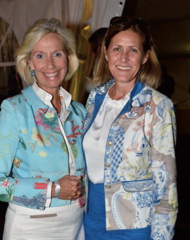 Kristina Tröger und Dietlinde Santer