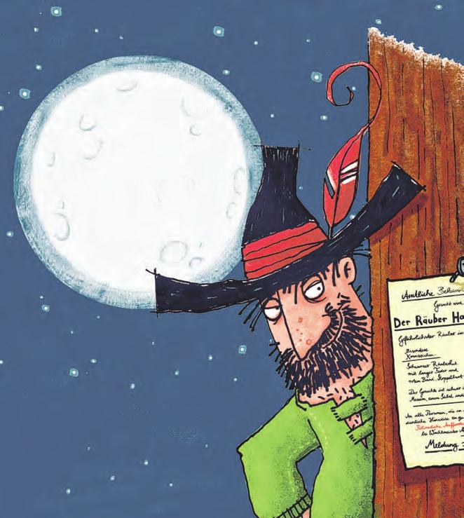 Hotzenplotz ist wieder unterwegs llustration: Saleina Hotzenplotz ist wieder unterwegs llustration: Saleina