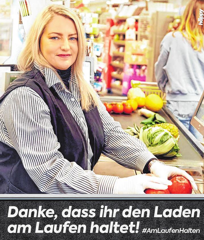 Denise Kranz vom Edeka-Markt Sven Berger in Sasel Denise Kranz vom Edeka-Markt Sven Berger in Sasel